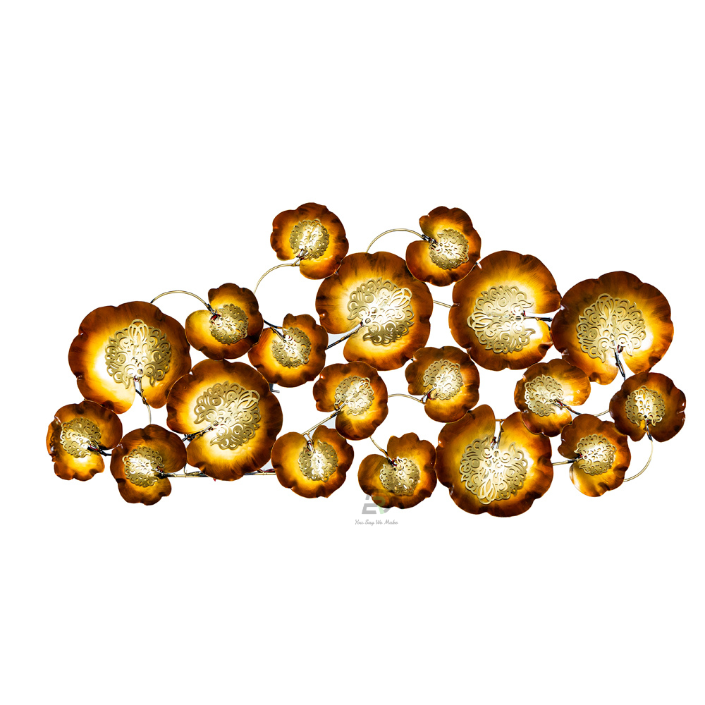 Wind Flower Wall Hanging With Led